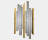 Luxxu Empire Mirror in gold plated brass and smoked mirror