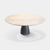 Mantova Conical Marble Luxury Dining Table, second view