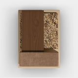 Caffe Latte Harar Coffee Table, third view