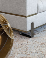 Margon Low Lounge Luxury Sofa, close-up detail