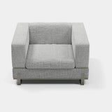 Margon Wide Low Luxury Armchair, alternative angle