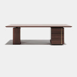 Mayfield Luxury Desk with Drawer Pedestal, alternative angle