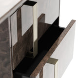 Mayfield Luxury Desk with Drawer Pedestal, close-up detail