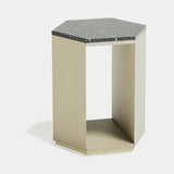 Mercer Metal Base Luxury Coffee Table, alternative angle