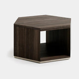 Mercer Metal Base Luxury Side Table, alternative angle