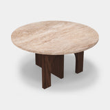 Caffe Latte Affogato Round Coffee Table, third view