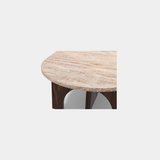 Caffe Latte Affogato Oval Coffee Table, detail