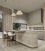 Caffe Latte Moka Counter Stool in a room setting
