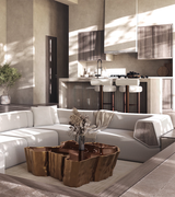 Caffe Latte Freddo Bar Chair in a room setting