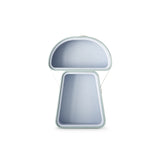 Fairytale Mushroom Lounge, lacquered wood, polished brass and fabric, available from Touched Interiors UK