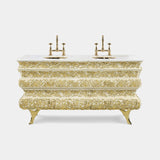 Maison Valentina Crochet Vanity Cabinet