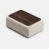 Nimbus Upholstered Base Luxury Coffee Table, alternative angle