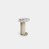 Odette Metal Ring Luxury Side Table, alternative angle