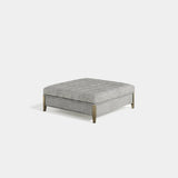 Perla Large Luxury Pouf, alternative angle
