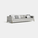 Perla Shell Back Luxury Sofa, alternative angle