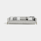 Perla Shell Back Luxury Sofa, alternative angle