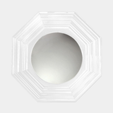 Caffe Latte Persia Mirror in an octagonal frame