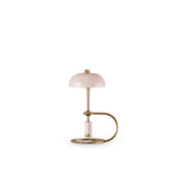 Fairytale Studio Table Lamp, lacquered wood, gold plated and painted brass, available from Touched Interiors UK