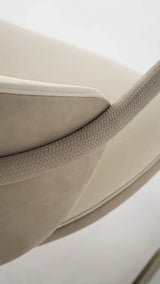 Primrose Sculpted Luxury Armchair, close-up detail