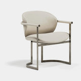 Primrose Sculpted Luxury Dining Chair, alternative angle