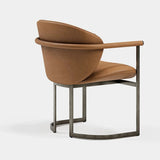 Primrose Sculpted Luxury Dining Chair, alternative angle