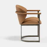 Primrose Sculpted Luxury Dining Chair, alternative angle