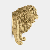 Pullcast Lion Drawer Handle, view 3