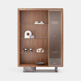 Ravello Fluted Glass Luxury Cabinet, alternative angle