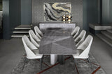Giorgio Collection Moonlight Rectangular Dining Table in Tasmanian curly eucalyptus, second view