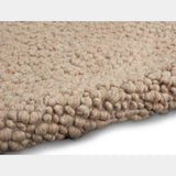 Riverstone Mocha Wool Luxury Rug, available from Touched Interiors UK