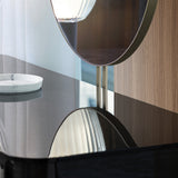 Rivoli Open Side Luxury Console Table, close-up detail