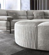 Giorgio Collection Mirage Round Ottoman, detail