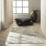 Rush Grey Beige Luxury Rug, available from Touched Interiors UK