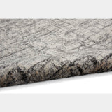 Rush Ivory Grey Luxury Rug, available from Touched Interiors UK