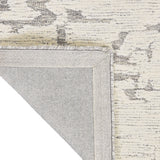 Sculptural Grey Wool Luxury Rug, available from Touched Interiors UK