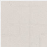 Sentiero Geometric Wool Luxury Rug, texture detail