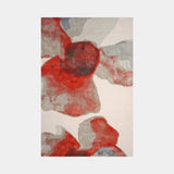 Serge Lesage Coleen Peony Red Rug in peony red