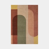 Serge Lesage Ombres Terra Rug in terra