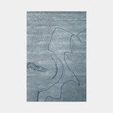 Serge Lesage Trip Cloudy Blue Rug in cloudy blue
