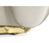 Boca do Lobo Soleil Sofa, close-up of the brass base