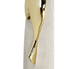 Boca do Lobo Soleil Sofa, detail of the curved brass arm