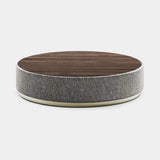 Stellan Upholstered Base Luxury Coffee Table, alternative angle