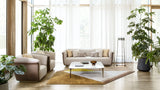 Synergy Split Layer Sofa styled in a luxury interior