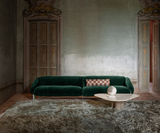 Triptych Triangular Marble Luxury Coffee Table, view 9