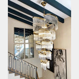 Castro Lighting Twist Chandelier, second view