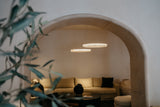 United Alabaster Halo Pendant Light, view 5