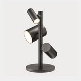 Valzer Adjustable Spot Luxury Table Lamp in dark finished aluminium