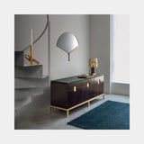 Ventaglio Semicircle Luxury Mirror, view 4
