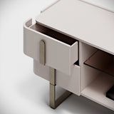 Vetrina Lacquered Luxury TV Unit, close-up detail