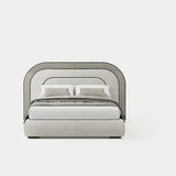 Vetrina Rounded Bed, three quarter view